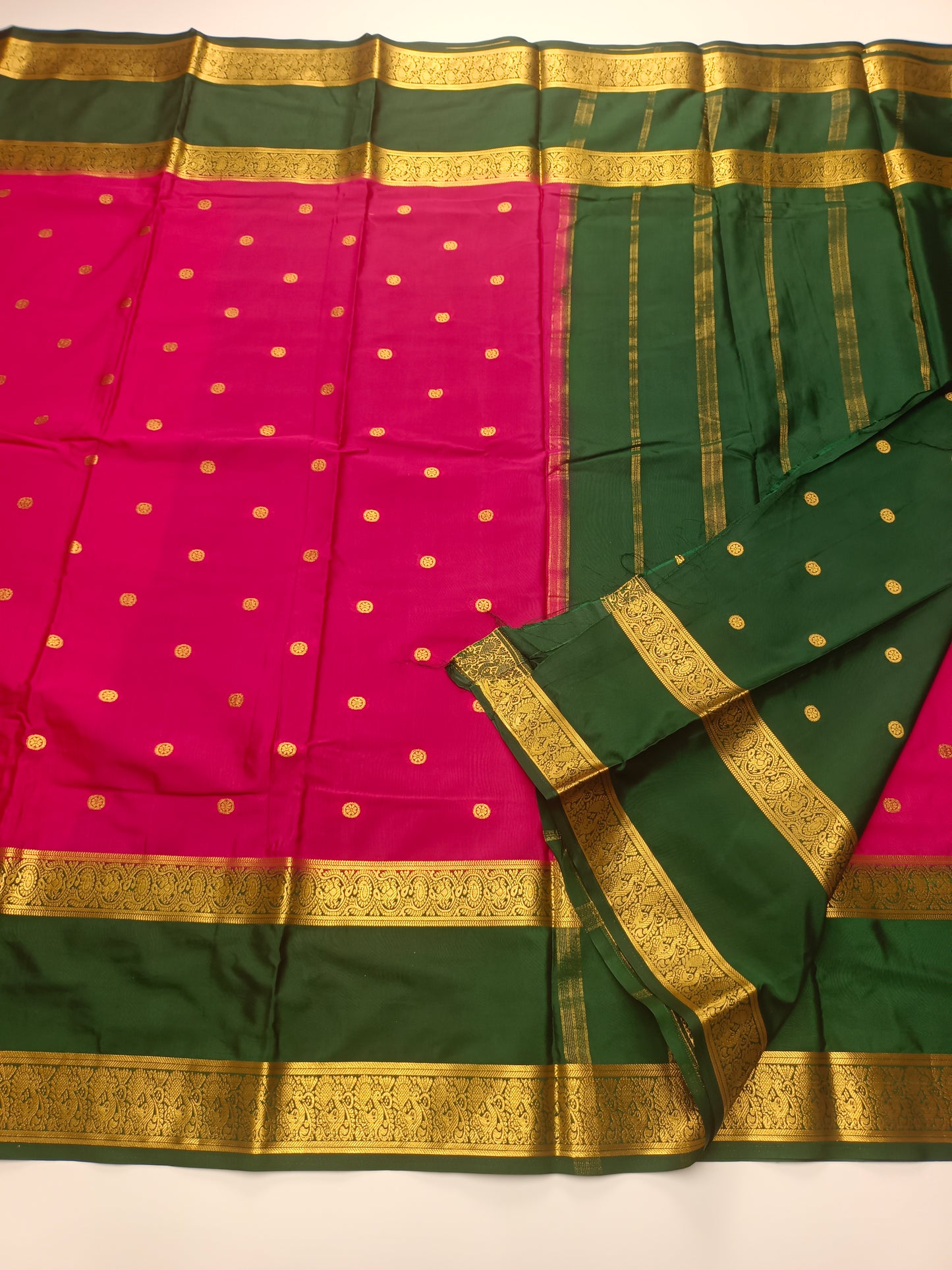 SEMI CRPE SILK SAREE