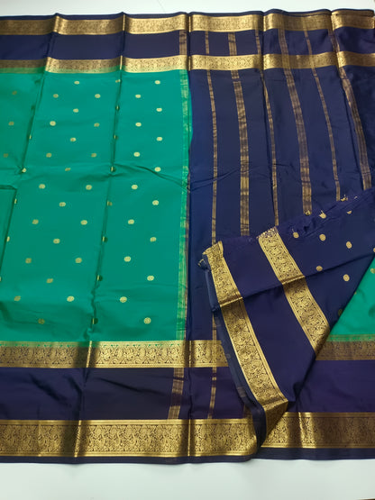 SEMI CRPE SILK SAREE