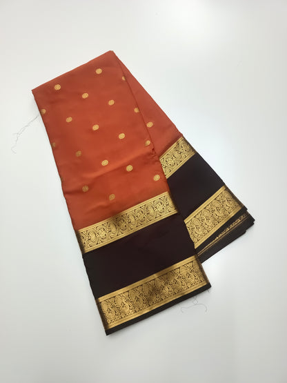 SEMI CRPE SILK SAREE