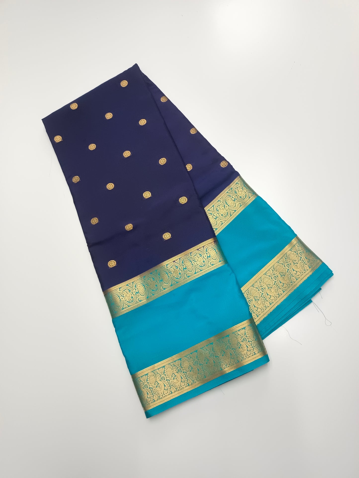 SEMI CRPE SILK SAREE