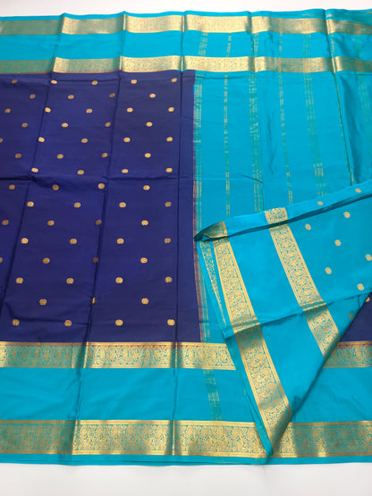 SEMI CRPE SILK SAREE