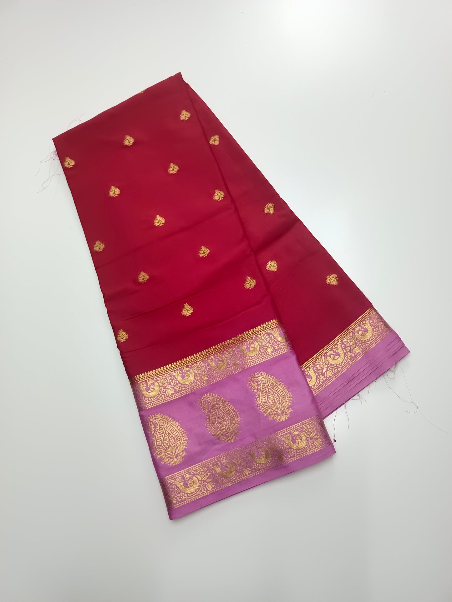 SEMI CRPE SILK SAREE