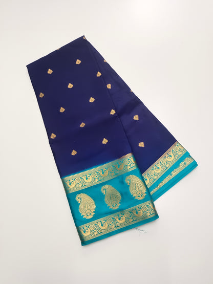 SEMI CRPE SILK SAREE