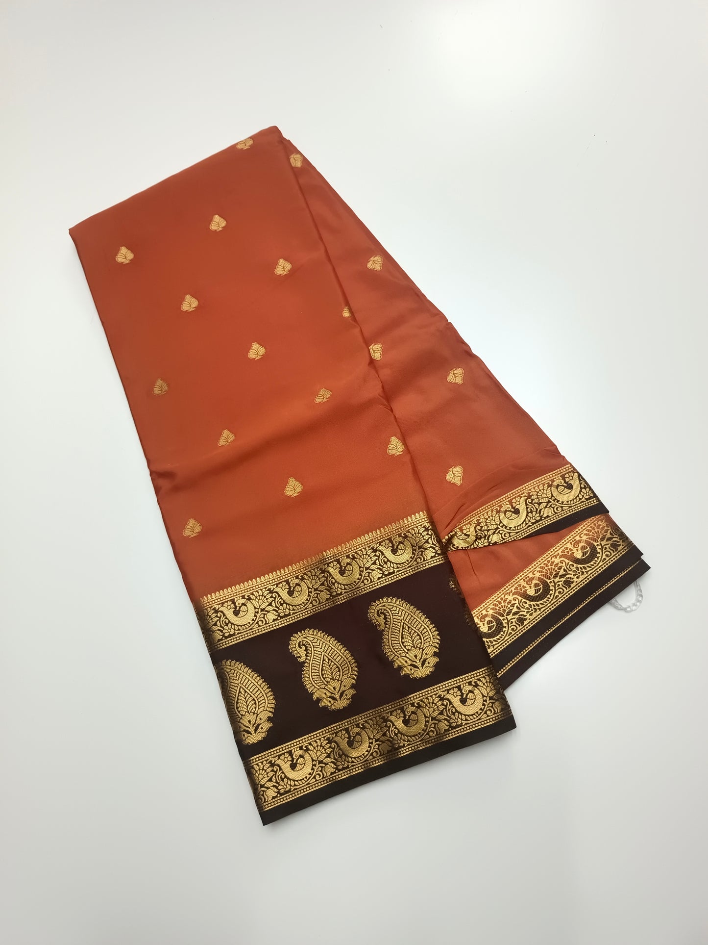 SEMI CRPE SILK SAREE
