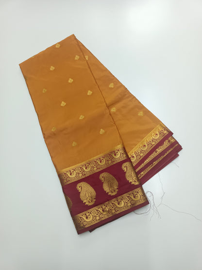 SEMI CRPE SILK SAREE
