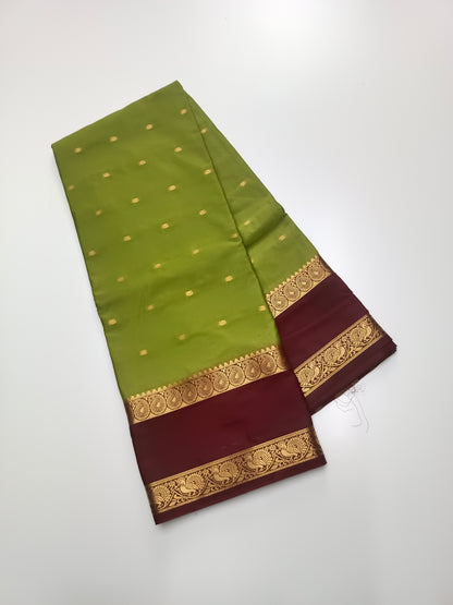 SEMI CRPE SILK SAREE