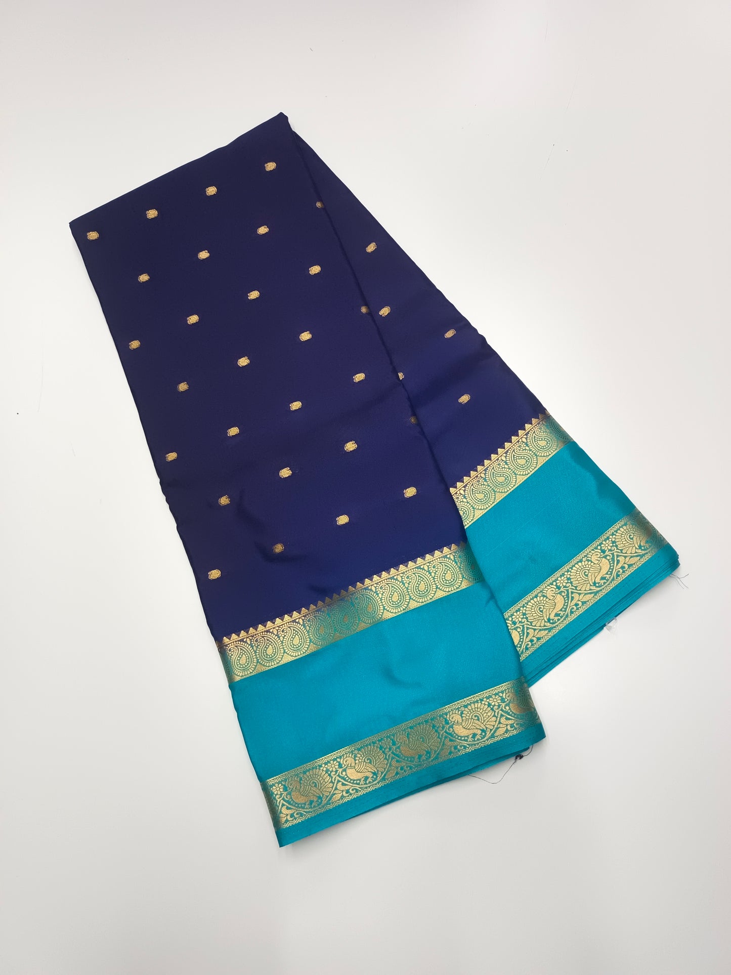 SEMI CRPE SILK SAREE