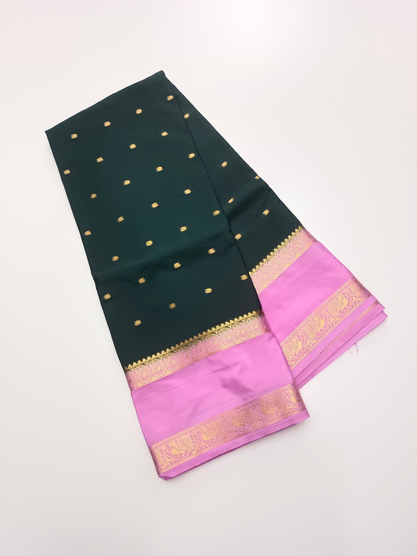 SEMI CRPE SILK SAREE
