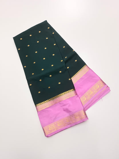 SEMI CRPE SILK SAREE