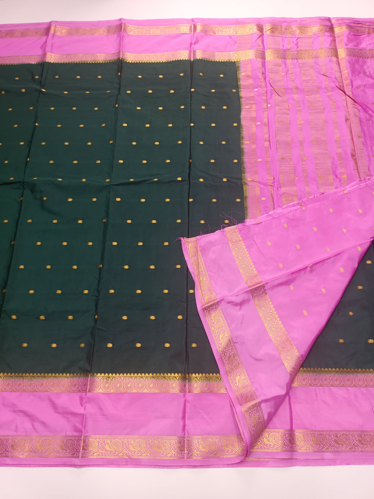 SEMI CRPE SILK SAREE