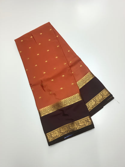 SEMI CRPE SILK SAREE