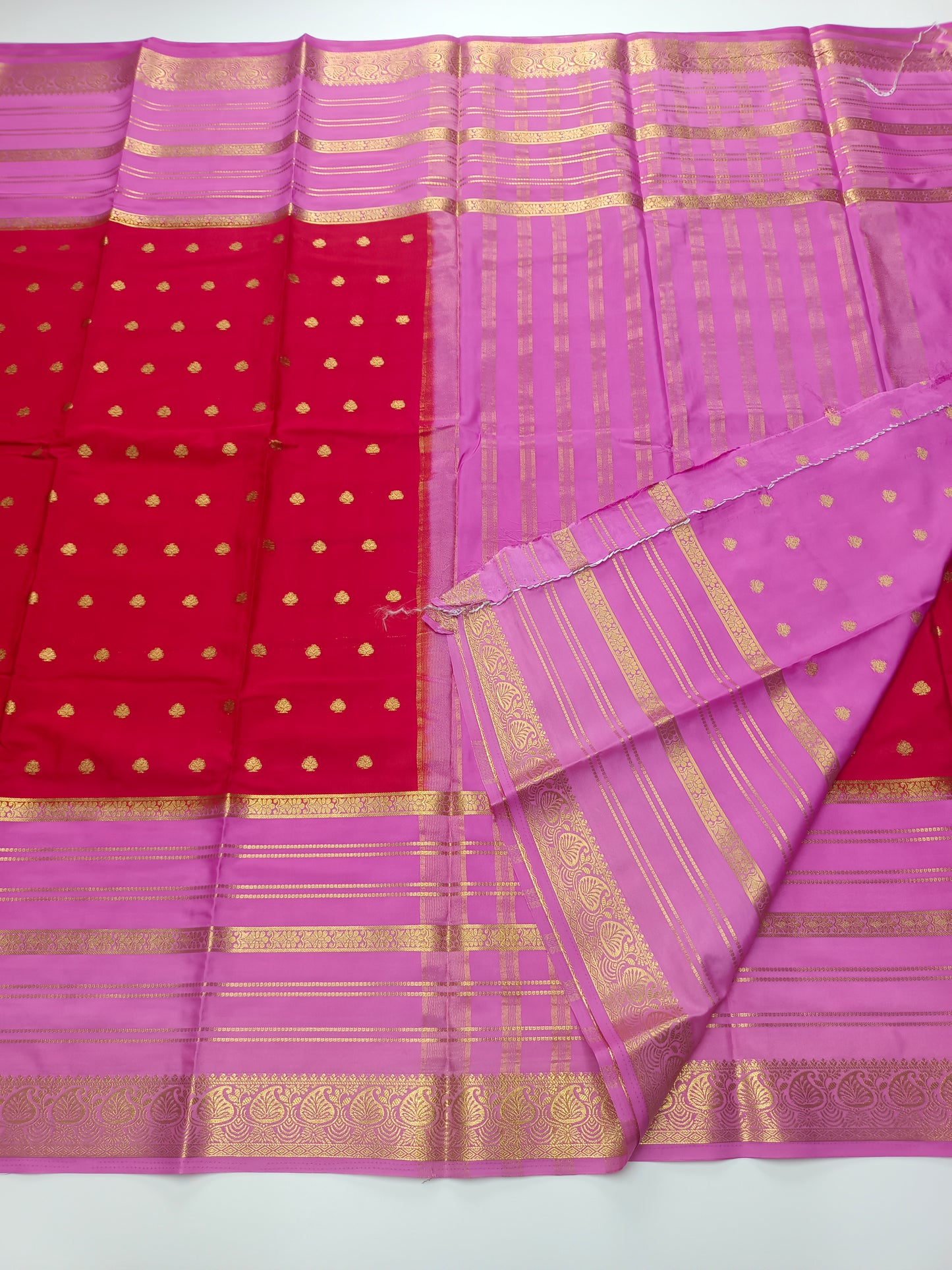 SEMI CRPE SILK SAREE