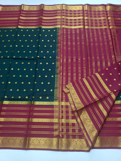 SEMI CRPE SILK SAREE