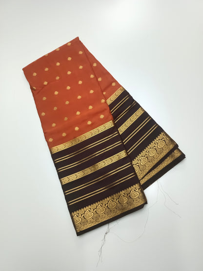 SEMI CRPE SILK SAREE