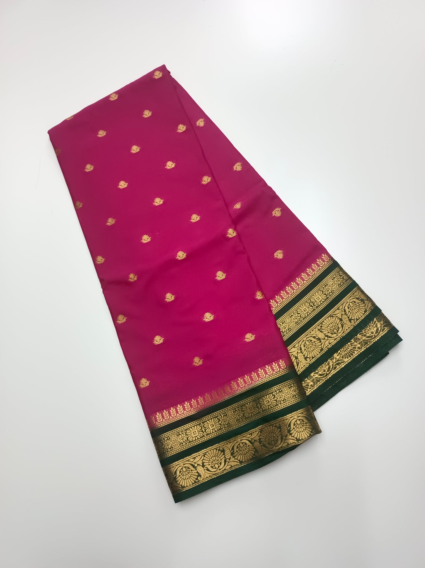 SEMI CRPE SILK SAREE