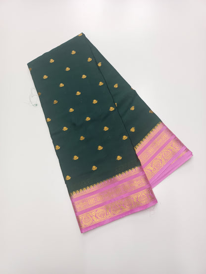 SEMI CRPE SILK SAREE