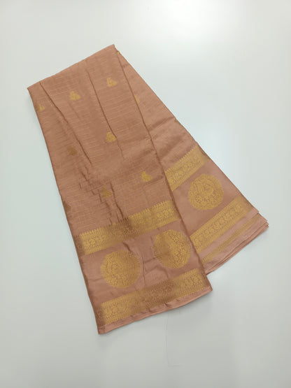 SEMI CRPE SILK SAREE
