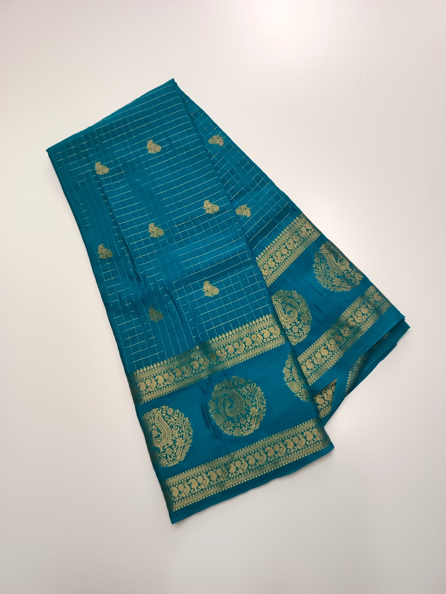 SEMI CRPE SILK SAREE
