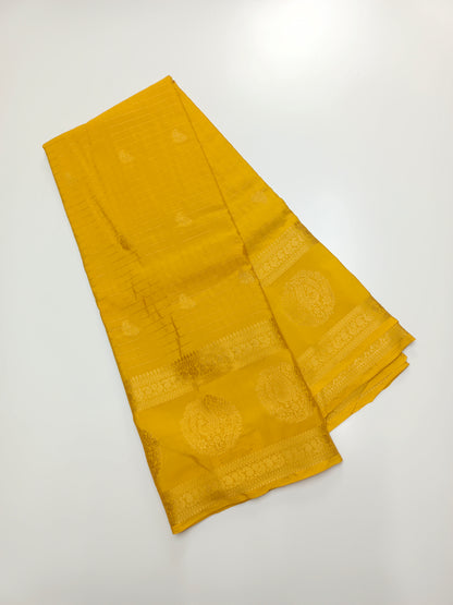 SEMI CRPE SILK SAREE