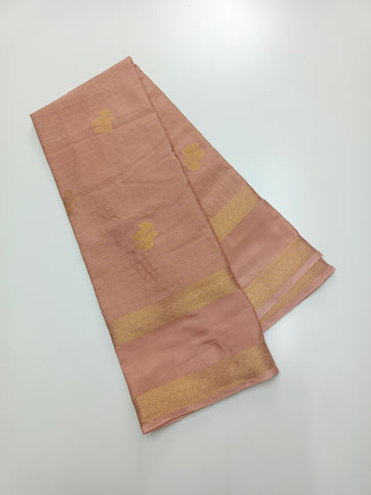 SEMI CRPE SILK SAREE