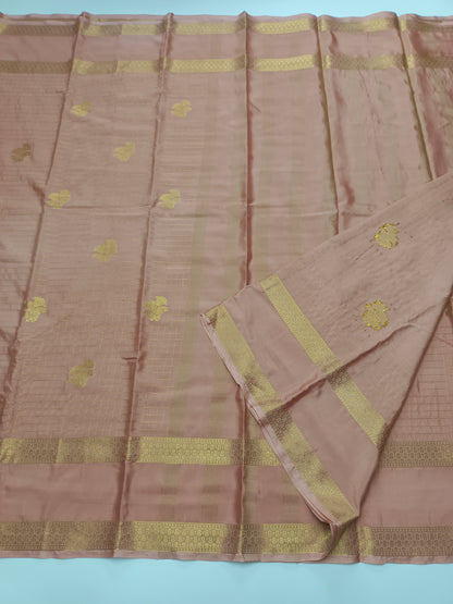 SEMI CRPE SILK SAREE