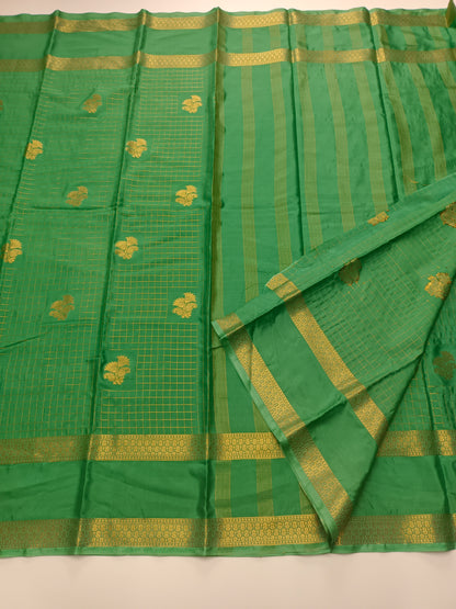 SEMI CRPE SILK SAREE