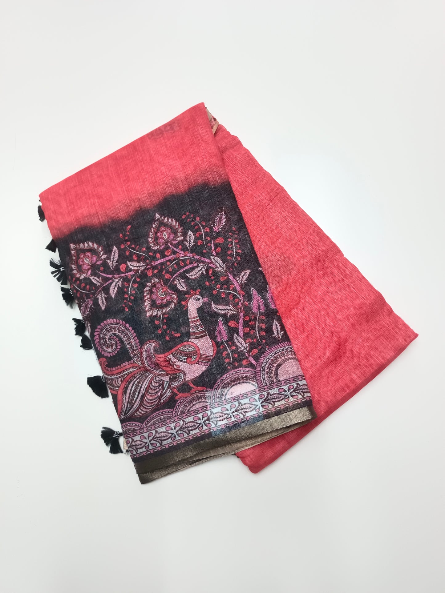 FANCY LENIN COTTON SAREE