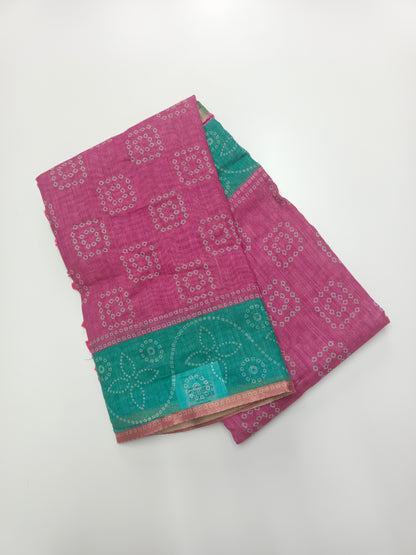 FANCY LENIN COTTON SAREE