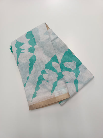 FANCY LENIN COTTON SAREE