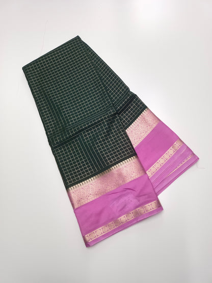 FANCY SEMI CREPE SILK SAREE