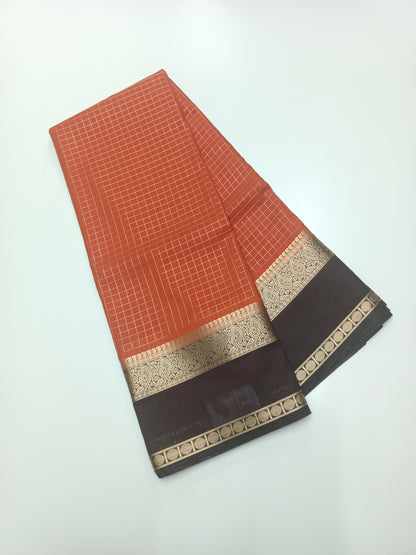 FANCY SEMI CREPE SILK SAREE