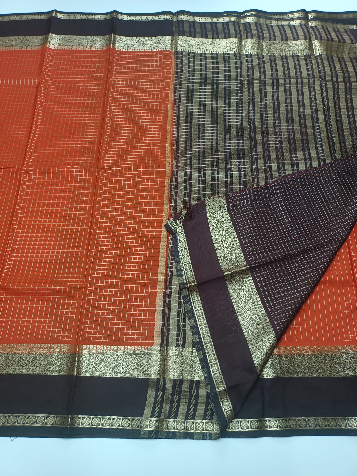 FANCY SEMI CREPE SILK SAREE