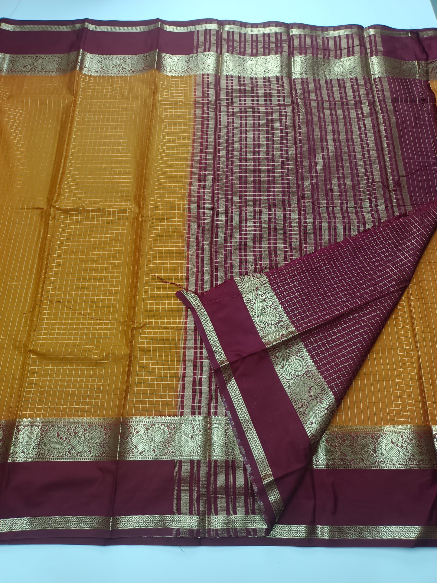 FANCY SEMI CREPE SILK SAREE
