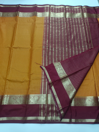 FANCY SEMI CREPE SILK SAREE