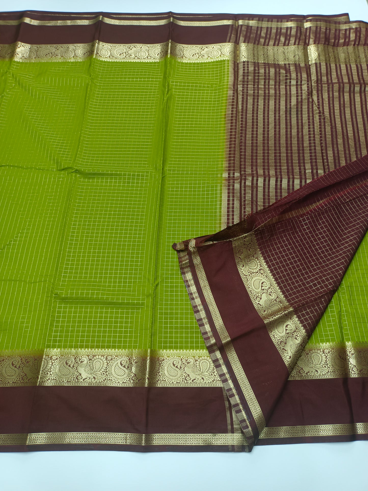 FANCY SEMI CREPE SILK SAREE