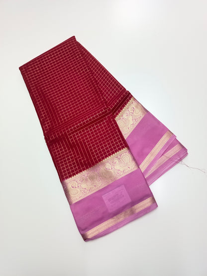 FANCY SEMI CREPE SILK SAREE