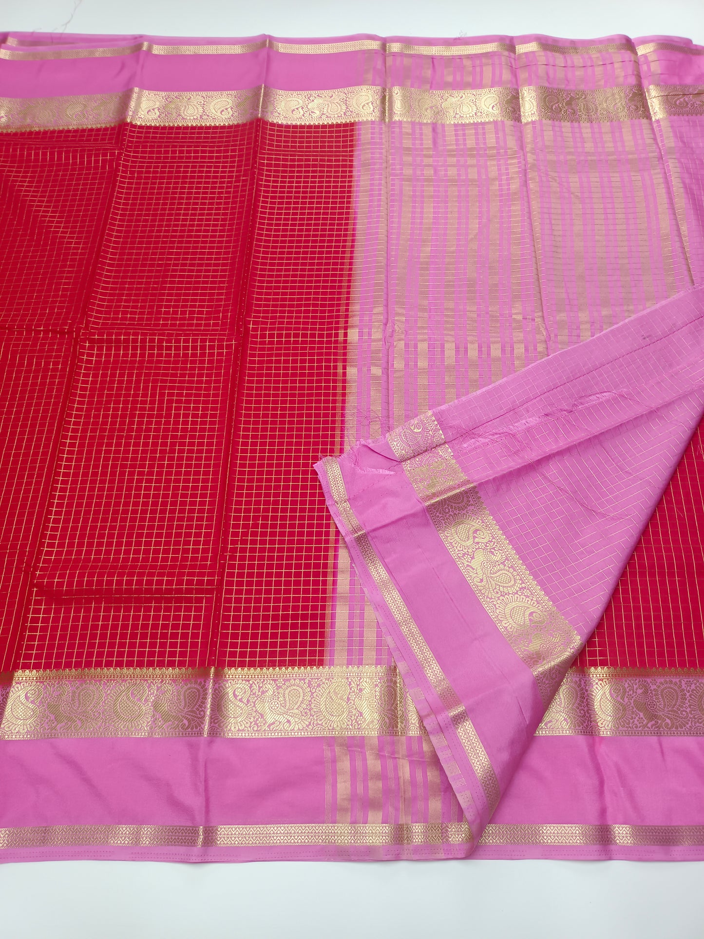 FANCY SEMI CREPE SILK SAREE