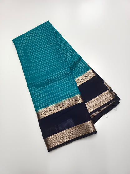 FANCY SEMI CREPE SILK SAREE
