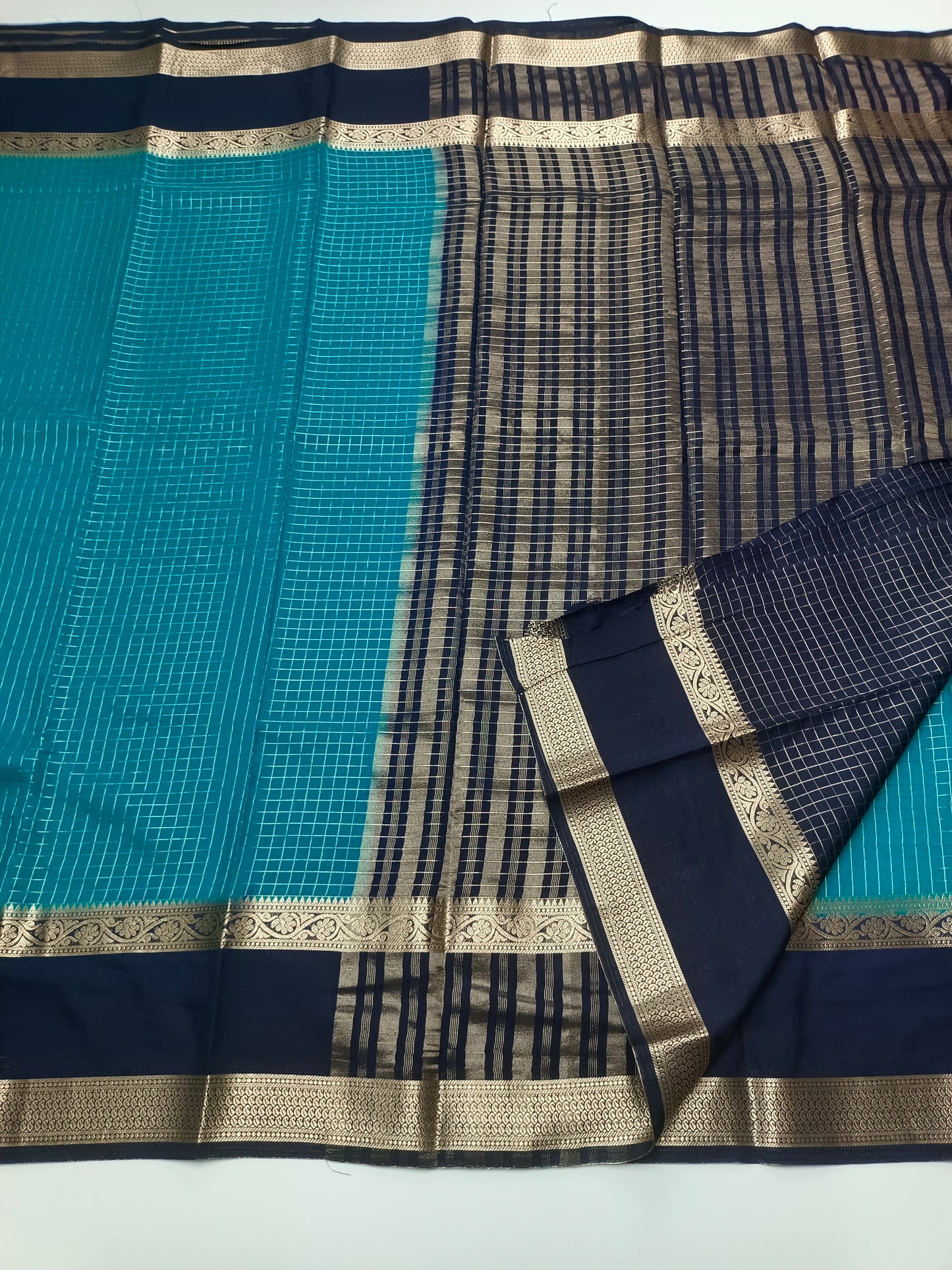 FANCY SEMI CREPE SILK SAREE