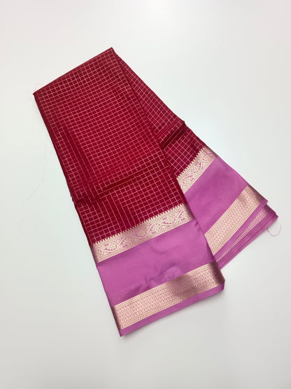FANCY SEMI CREPE SILK SAREE