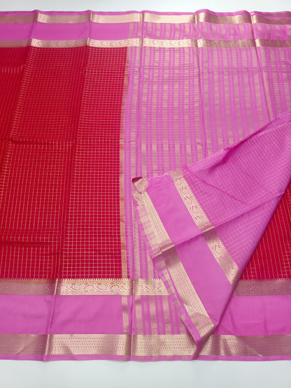 FANCY SEMI CREPE SILK SAREE