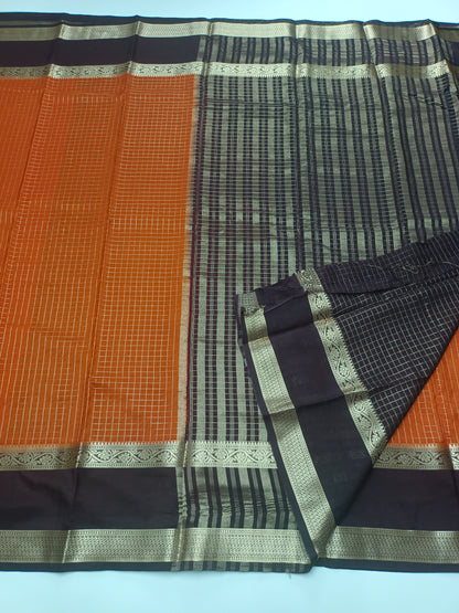FANCY SEMI CREPE SILK SAREE