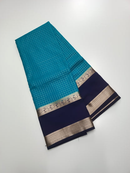 FANCY SEMI CREPE SILK SAREE
