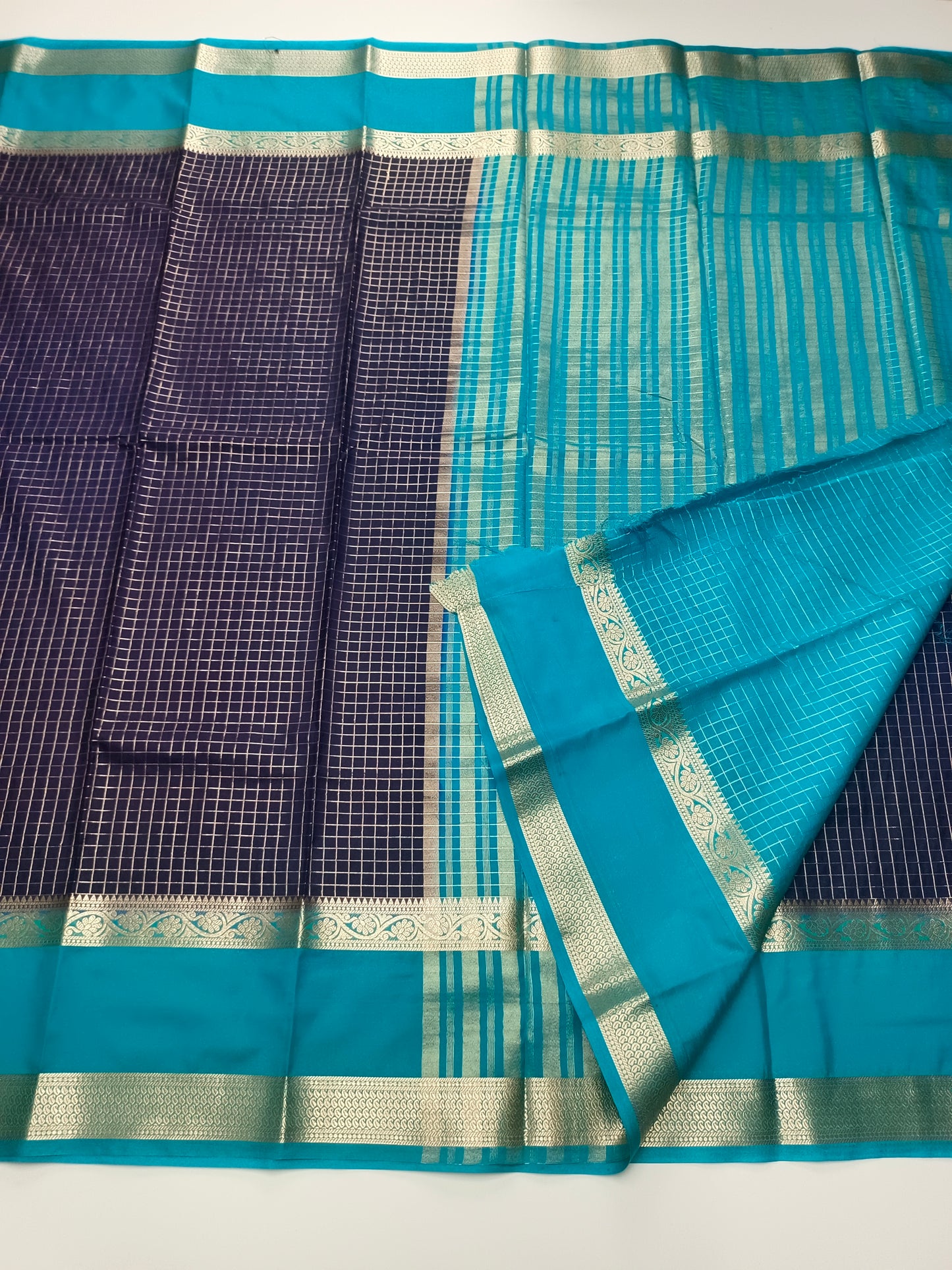 FANCY SEMI CREPE SILK SAREE