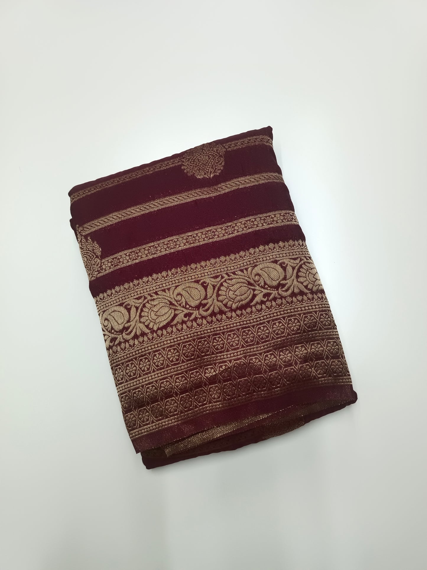 FANCY CRUSH CHIFFON SAREE
