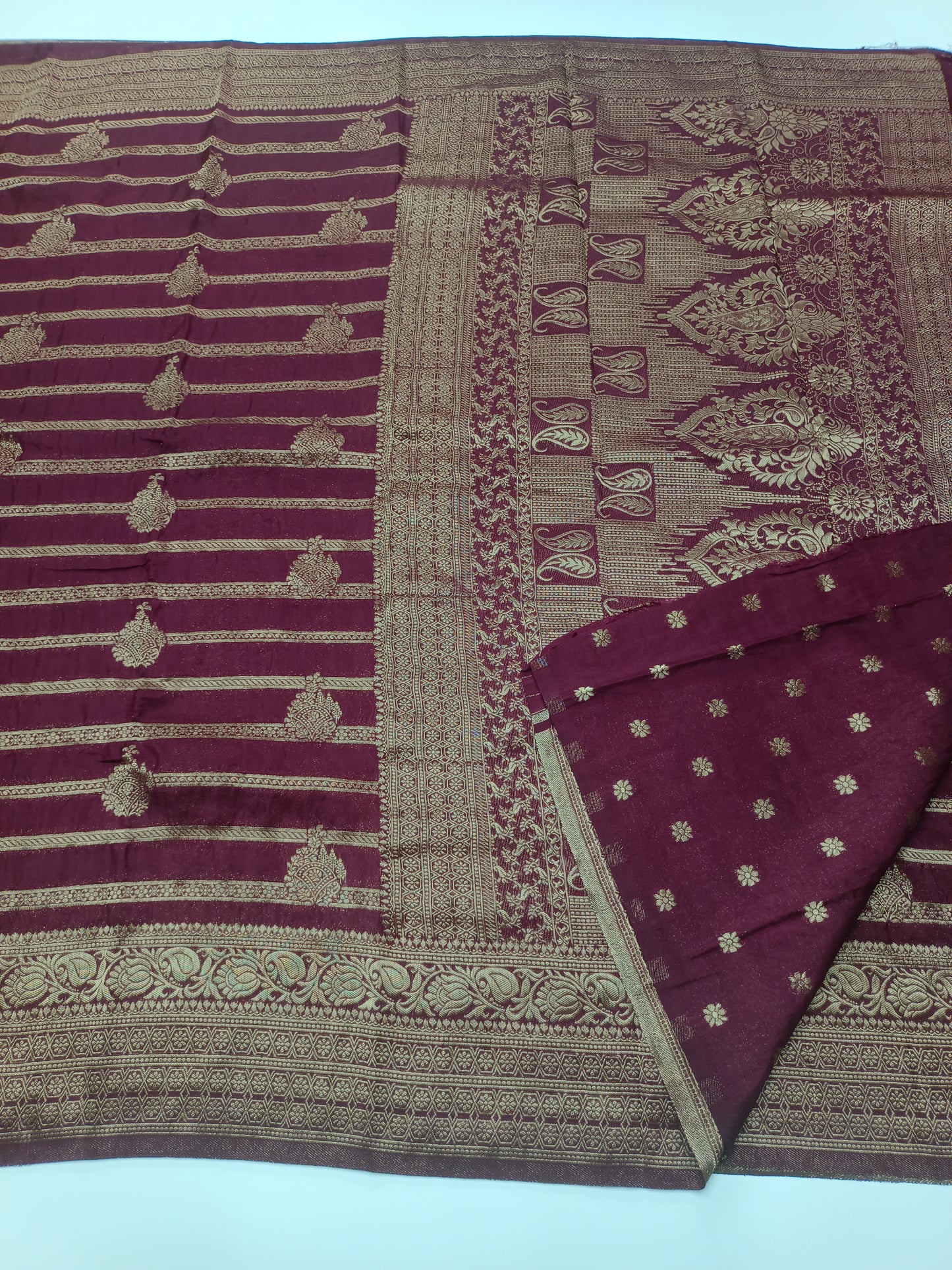 FANCY CRUSH CHIFFON SAREE