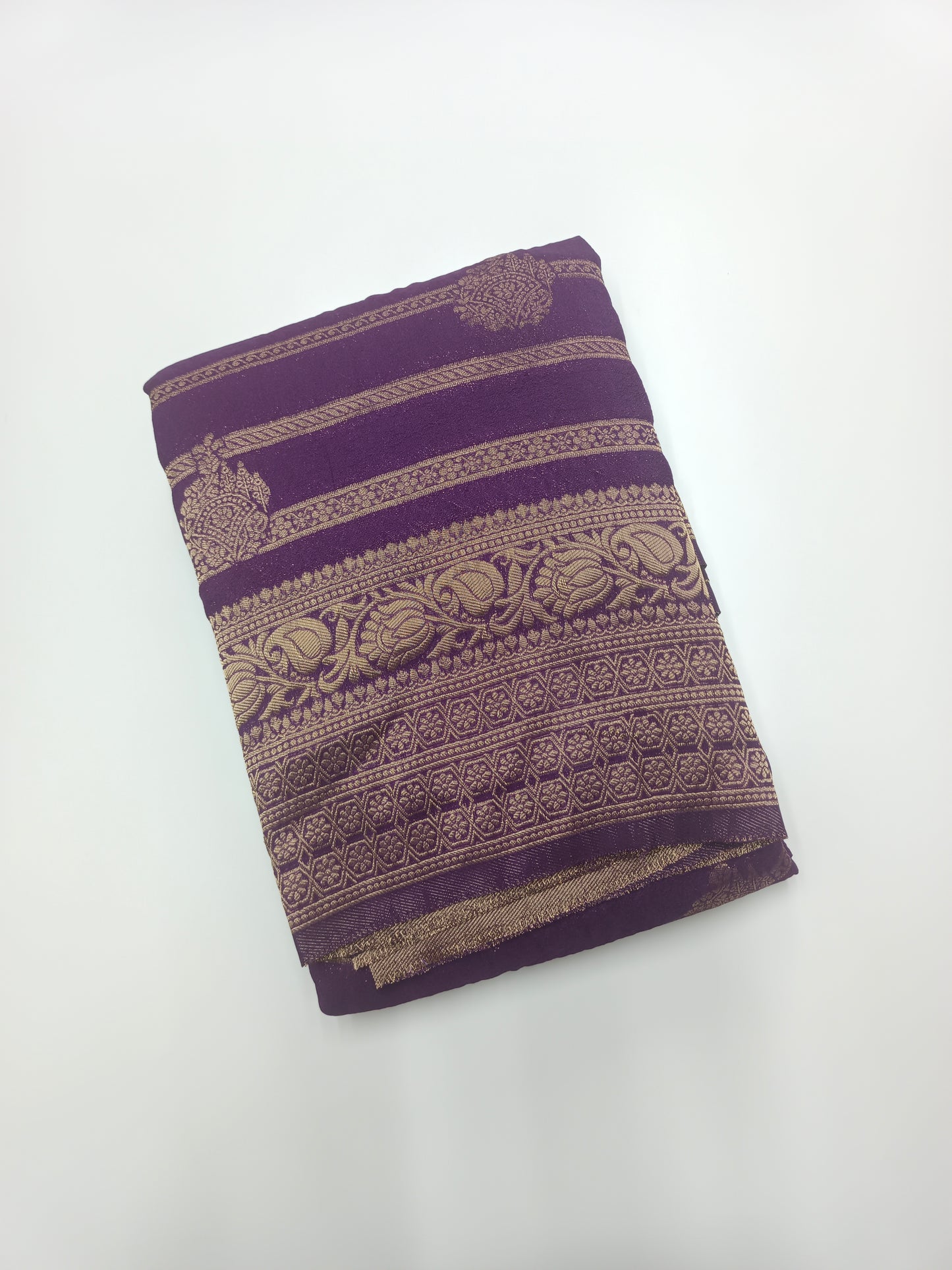FANCY CRUSH CHIFFON SAREE