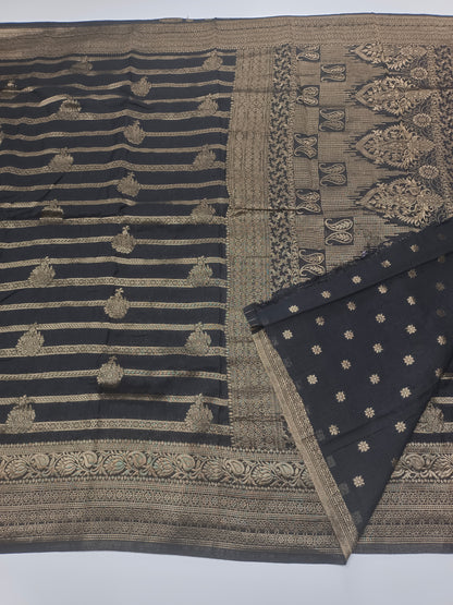 FANCY CRUSH CHIFFON SAREE