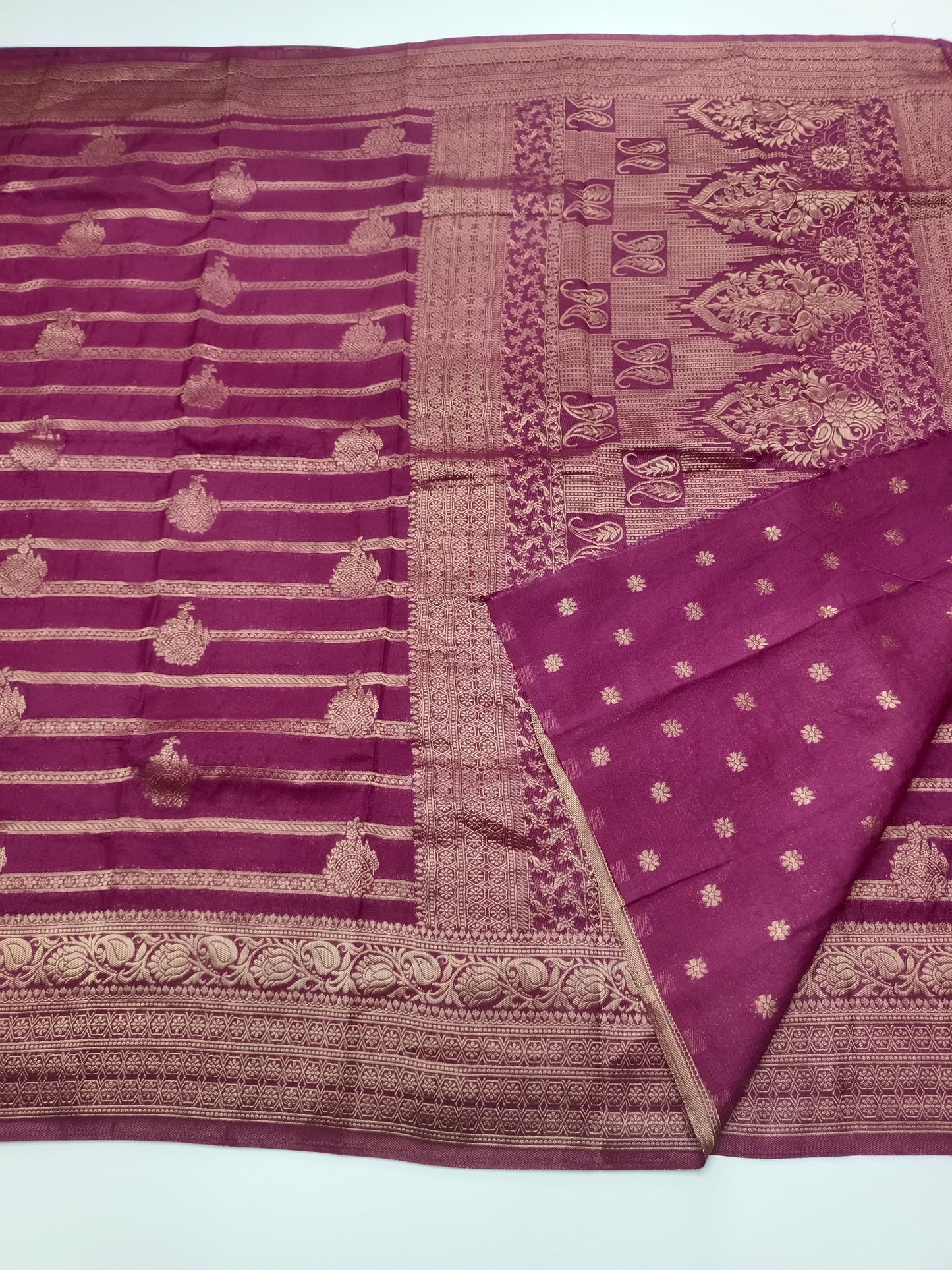 FANCY CRUSH CHIFFON SAREE