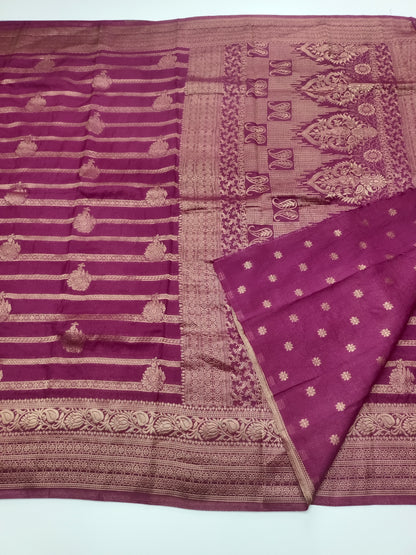 FANCY CRUSH CHIFFON SAREE